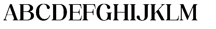 Juligraf Plain Semi Bold Font UPPERCASE