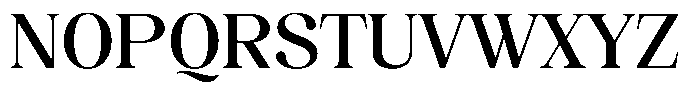 Juligraf Plain Semi Bold Font UPPERCASE