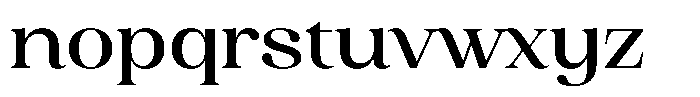 Juligraf Plain Semi Bold Font LOWERCASE