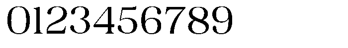 Juligraf Plain Semi Expanded Font OTHER CHARS