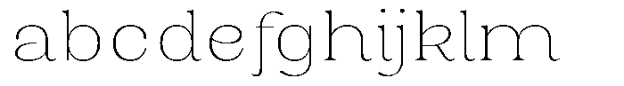 Juligraf Plain Thin Sem Exp FONT