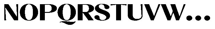 Juligraf Sans Alt Black Expanded Font UPPERCASE