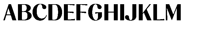 Juligraf Sans Alt Black Semi Condensed Font UPPERCASE