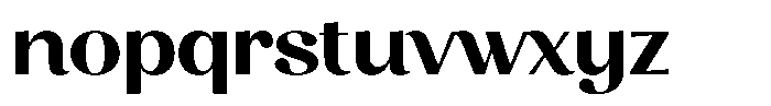 Juligraf Sans Alt Black Semi Condensed Font LOWERCASE