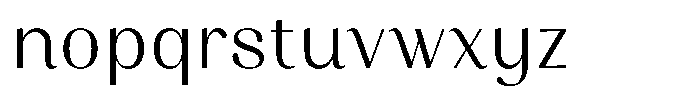Juligraf Sans Alt Condensed Font LOWERCASE