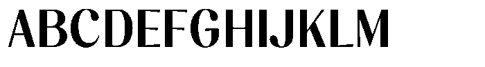 Juligraf Sans Alt Extra Bold Condensed Font UPPERCASE