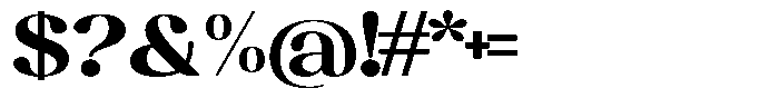 Juligraf Sans Alt Extra Bold Exp Font OTHER CHARS