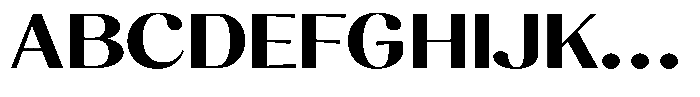 Juligraf Sans Alt Extra Bold Exp Font UPPERCASE