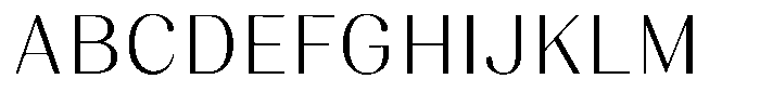 Juligraf Sans Alt Light Font UPPERCASE