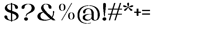 Juligraf Sans Alt Medium Exp Font OTHER CHARS