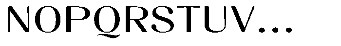 Juligraf Sans Alt Medium Exp Font UPPERCASE