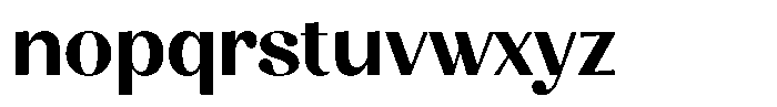 Juligraf Sans Black Condensed Font LOWERCASE