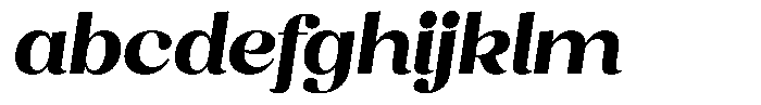 Juligraf Sans Black Semi Condensed Italic FONT