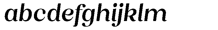 Juligraf Sans Bold Condensed Italic FONT