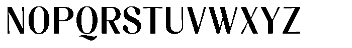 Juligraf Sans Bold Condensed Font UPPERCASE