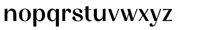 Juligraf Sans Bold Condensed Font LOWERCASE