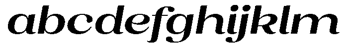 Juligraf Sans Bold Exp Italic FONT