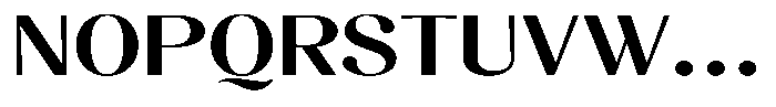 Juligraf Sans Bold Expanded Font UPPERCASE