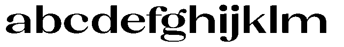 Juligraf Sans Bold Expanded FONT