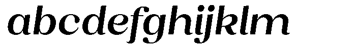 Juligraf Sans Bold Semi Condensed Italic FONT