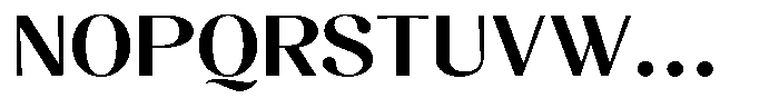 Juligraf Sans Bold Semi Expanded Font UPPERCASE