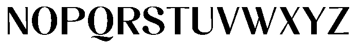 Juligraf Sans Bold Font UPPERCASE