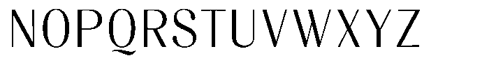 Juligraf Sans Condensed Font UPPERCASE