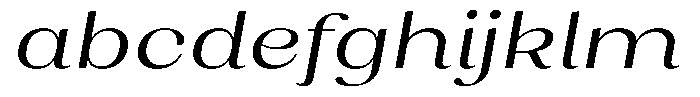 Juligraf Sans Expanded Italic FONT