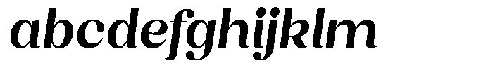 Juligraf Sans Extra Bold Condensed Italic FONT