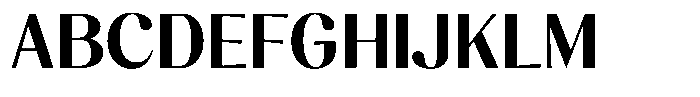 Juligraf Sans Extra Bold Semi Condensed Font UPPERCASE