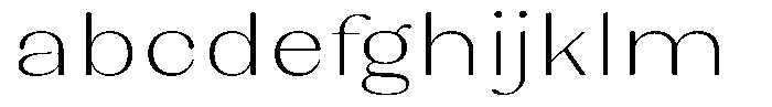 Juligraf Sans Extra Light Exp FONT