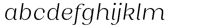 Juligraf Sans Light Semi Condensed Italic FONT