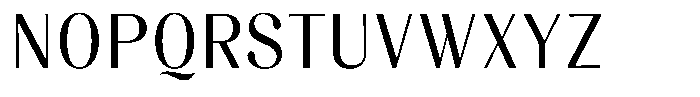 Juligraf Sans Medium Condensed Font UPPERCASE