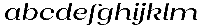 Juligraf Sans Medium Exp Italic FONT