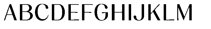Juligraf Sans Medium Font UPPERCASE