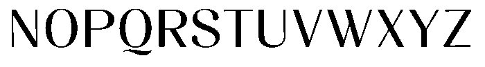 Juligraf Sans Medium Font UPPERCASE