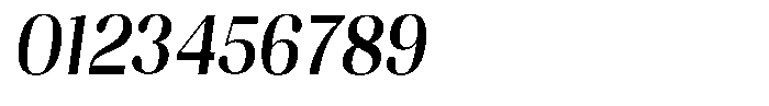 Juligraf Sans Sem Bold Condensed Italic Font OTHER CHARS
