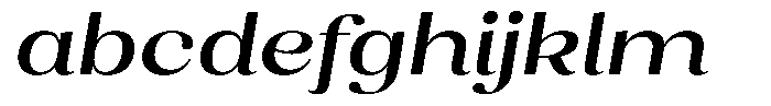 Juligraf Sans Sem Bold Sem Exp Italic FONT