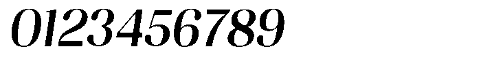 Juligraf Sans Sem Bold Semi Condensed Italic Font OTHER CHARS