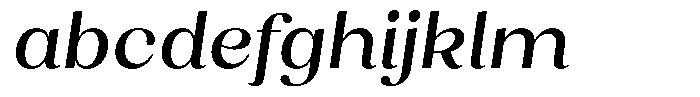 Juligraf Sans Sem Bold Semi Condensed Italic FONT