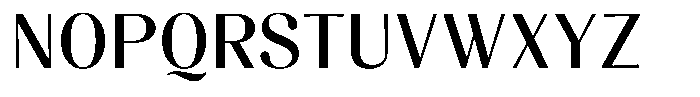 Juligraf Sans Sem Bold Semi Condensed Font UPPERCASE