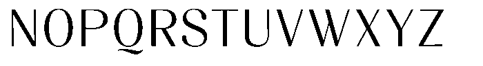 Juligraf Sans Semi Condensed Font UPPERCASE