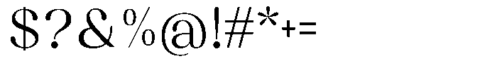 Juligraf Sans Var Black Condensed Font OTHER CHARS