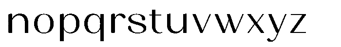 Juligraf Sans Var Black Condensed Font LOWERCASE