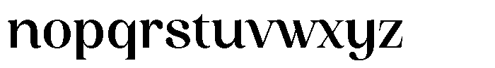 Juligraf Serif Alt Bold Condensed Font LOWERCASE