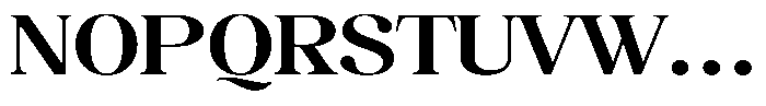 Juligraf Serif Alt Bold Expanded Font UPPERCASE