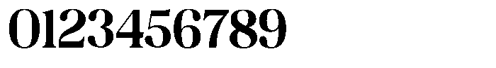 Juligraf Serif Alt Bold Semi Condensed Font OTHER CHARS