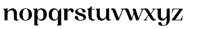 Juligraf Serif Alt Bold Semi Condensed Font LOWERCASE