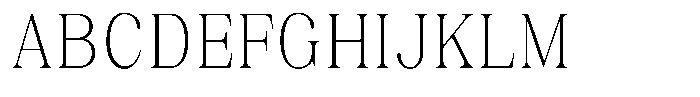 Juligraf Serif Alt Extra Light Condensed Font UPPERCASE