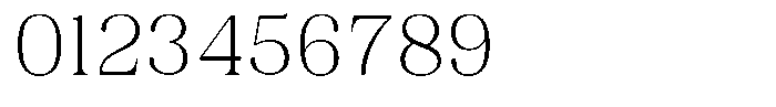 Juligraf Serif Alt Extra Light Font OTHER CHARS